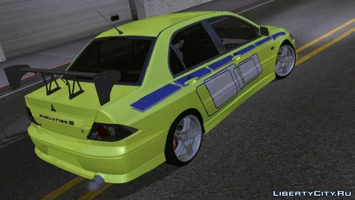 Mitsubishi Lancer Evolution VII DAMD (ПК и mobile) / GTA San Andreas (iOS, Android)