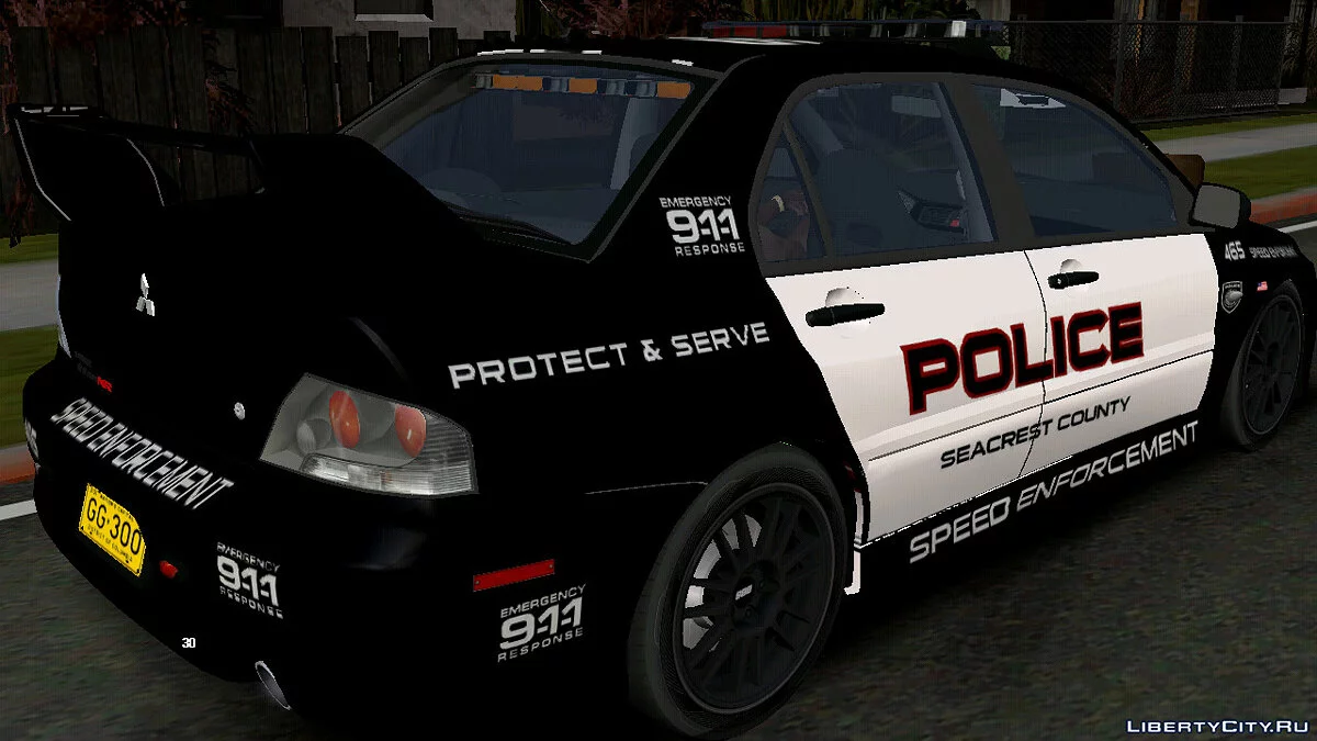 Mitsubishi Lancer - Полиция / GTA San Andreas (iOS, Android)