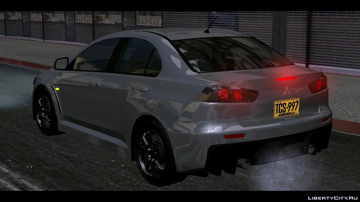 Mitsubishi Lancer Evolution X (только DFF) / GTA San Andreas (iOS, Android)