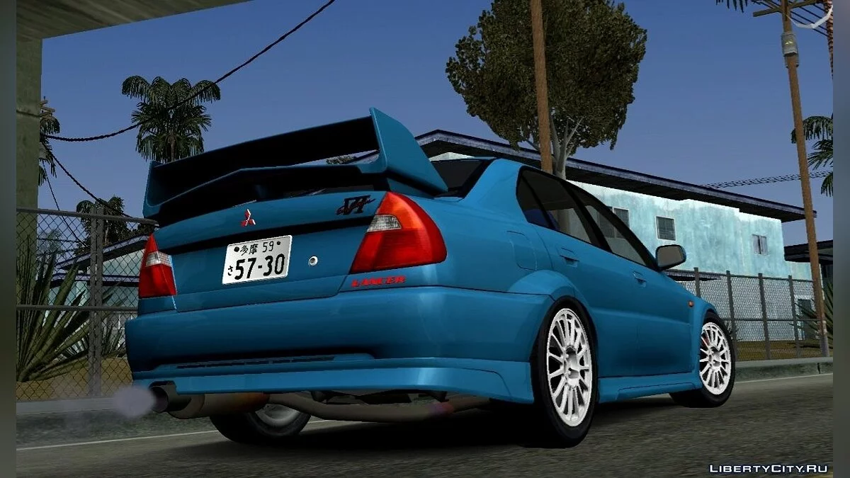 Mitsubishi Lancer Evolution 6 GSR / GTA San Andreas (iOS, Android)