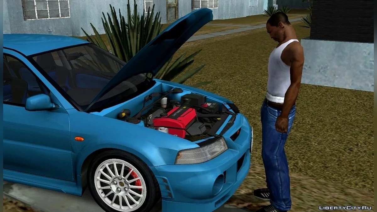 Mitsubishi Lancer Evolution 6 GSR / GTA San Andreas (iOS, Android)