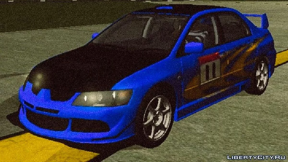 Mistubishi Lancer Evolution VIII / GTA San Andreas (iOS, Android)