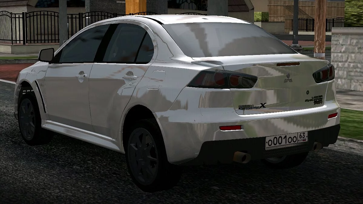 Mitsubishi Lancer Evolution X / GTA San Andreas (iOS, Android)