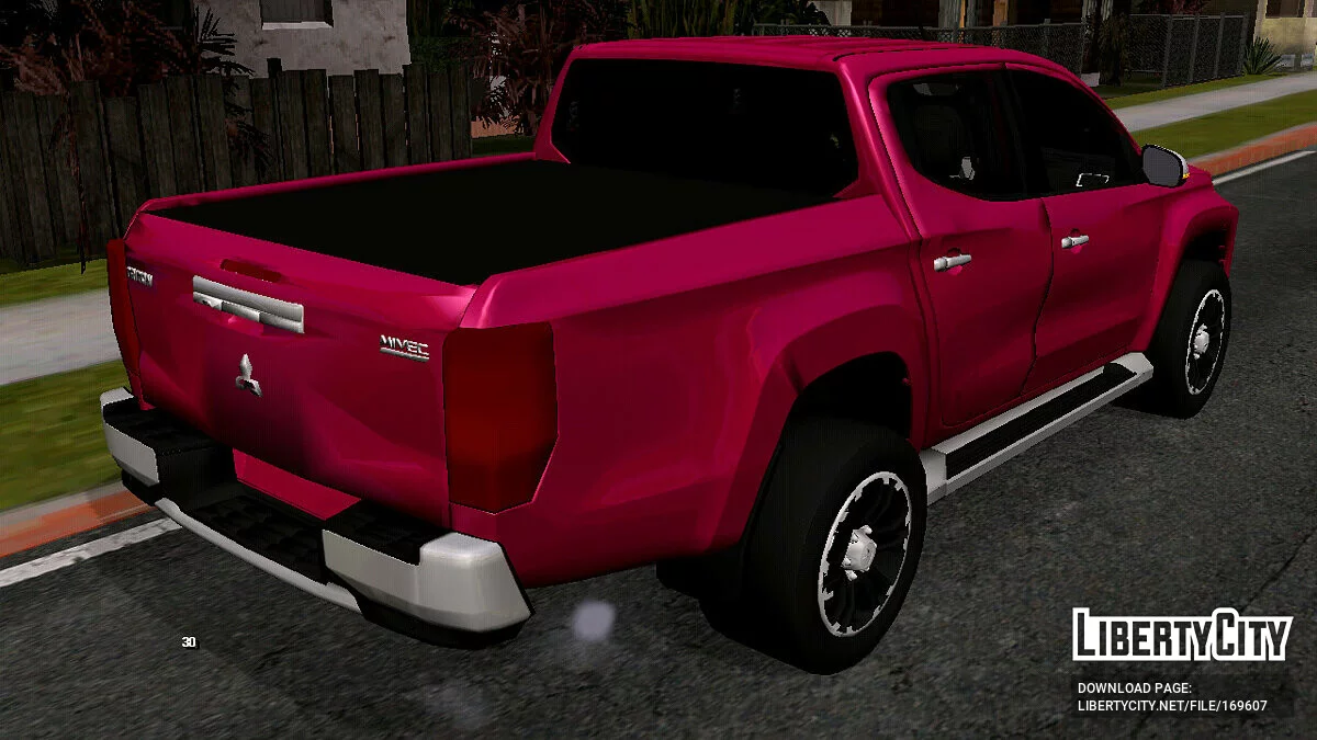Mitsubishi L200 Triton 2020 (только DFF) / GTA San Andreas (iOS, Android)