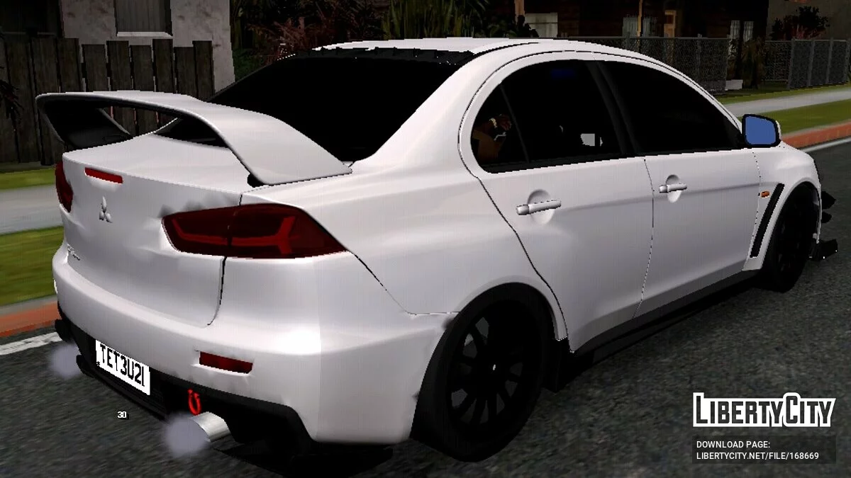 Mitsubishi Lancer Evo X (только DFF) / GTA San Andreas (iOS, Android)