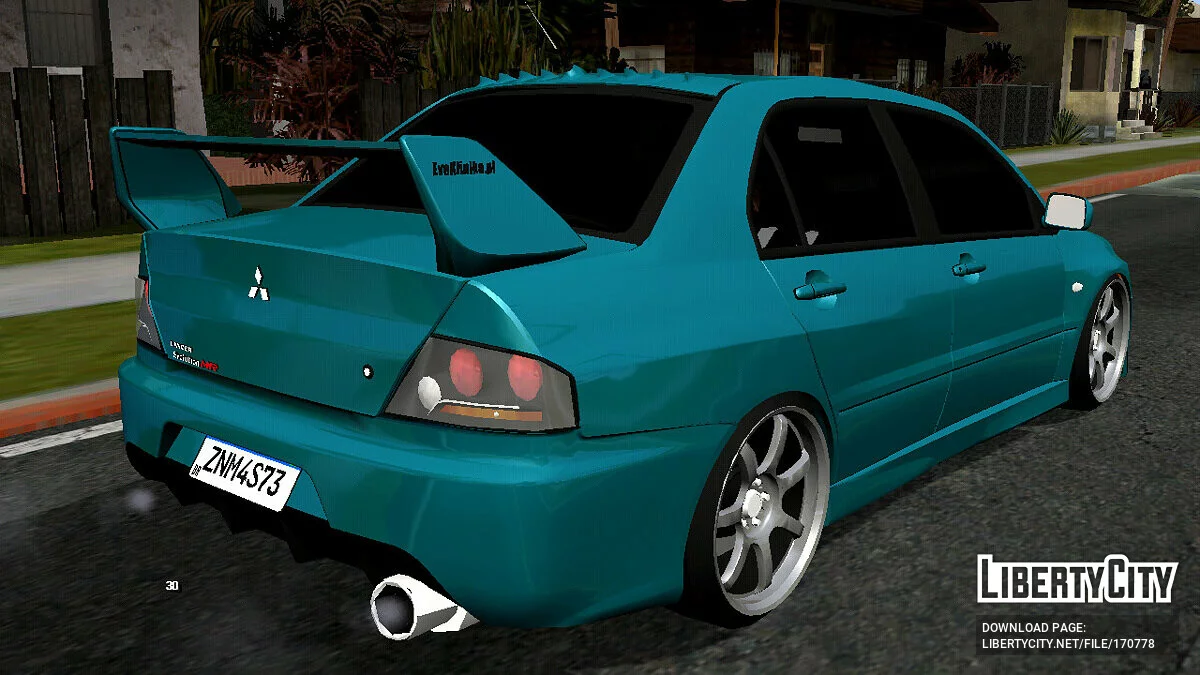Mitsubishi Lancer 9 (только DFF) / GTA San Andreas (iOS, Android)