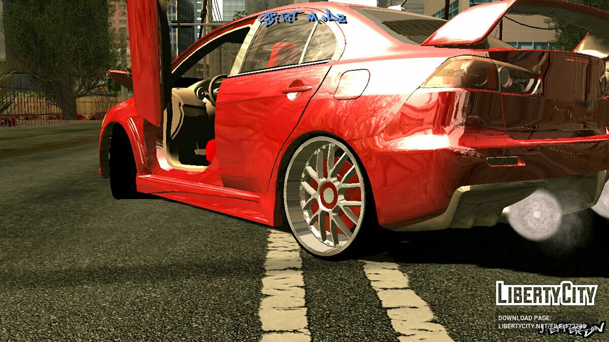 Mitusbishi Lancer Evo X (только DFF) / GTA San Andreas (iOS, Android)