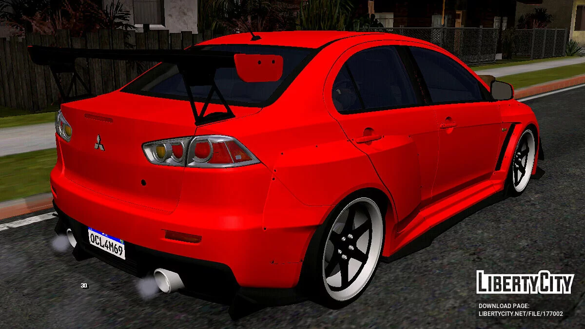 Mitsubishi Lancer Evo X (только DFF) / GTA San Andreas (iOS, Android)