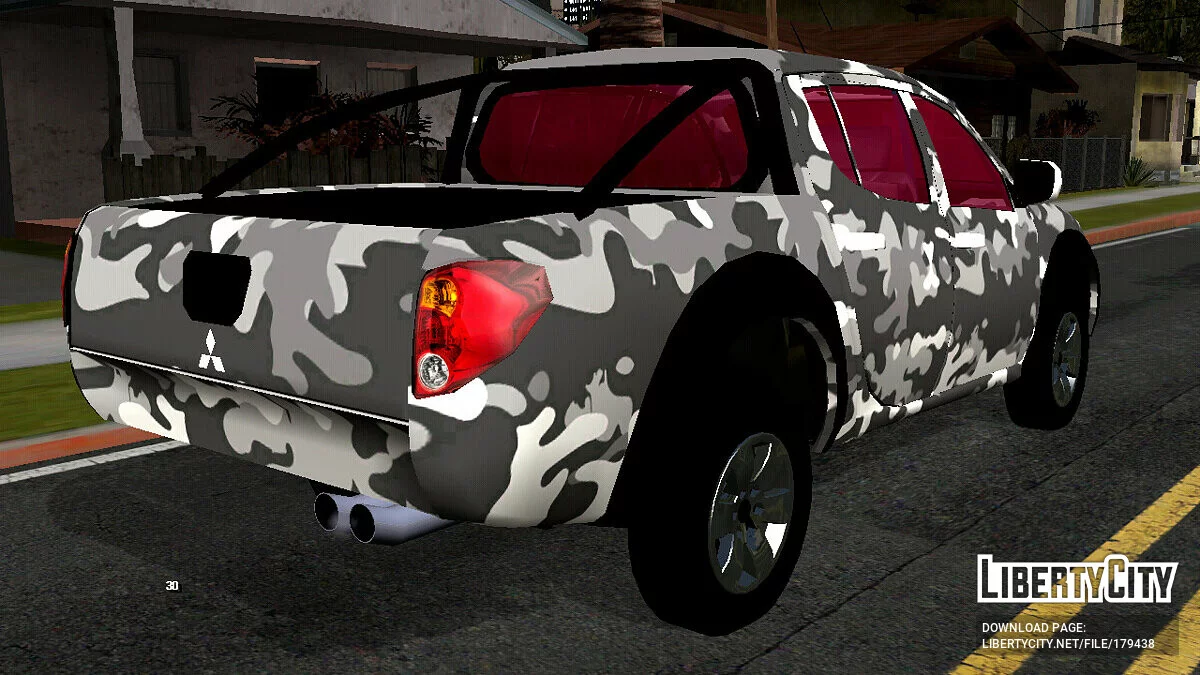 Mitsubishi L200 в камуфляже / GTA San Andreas (iOS, Android)