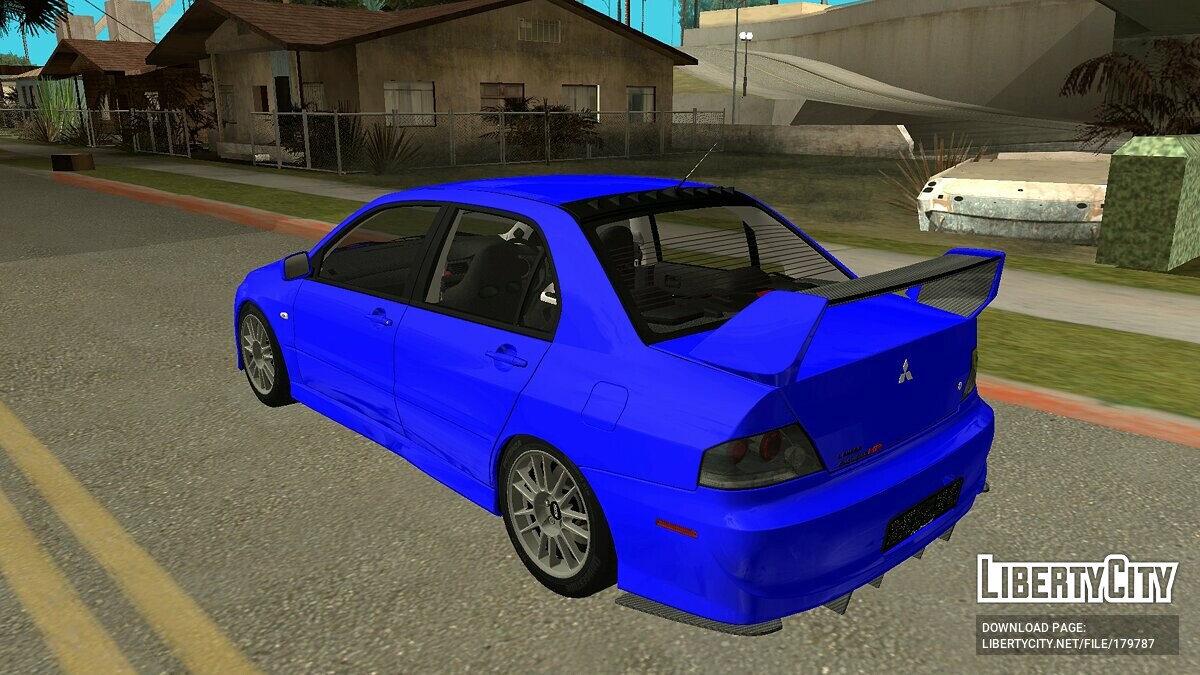 Скачать Mitsubishi Lancer Evolution IX для GTA San Andreas (iOS, Android)