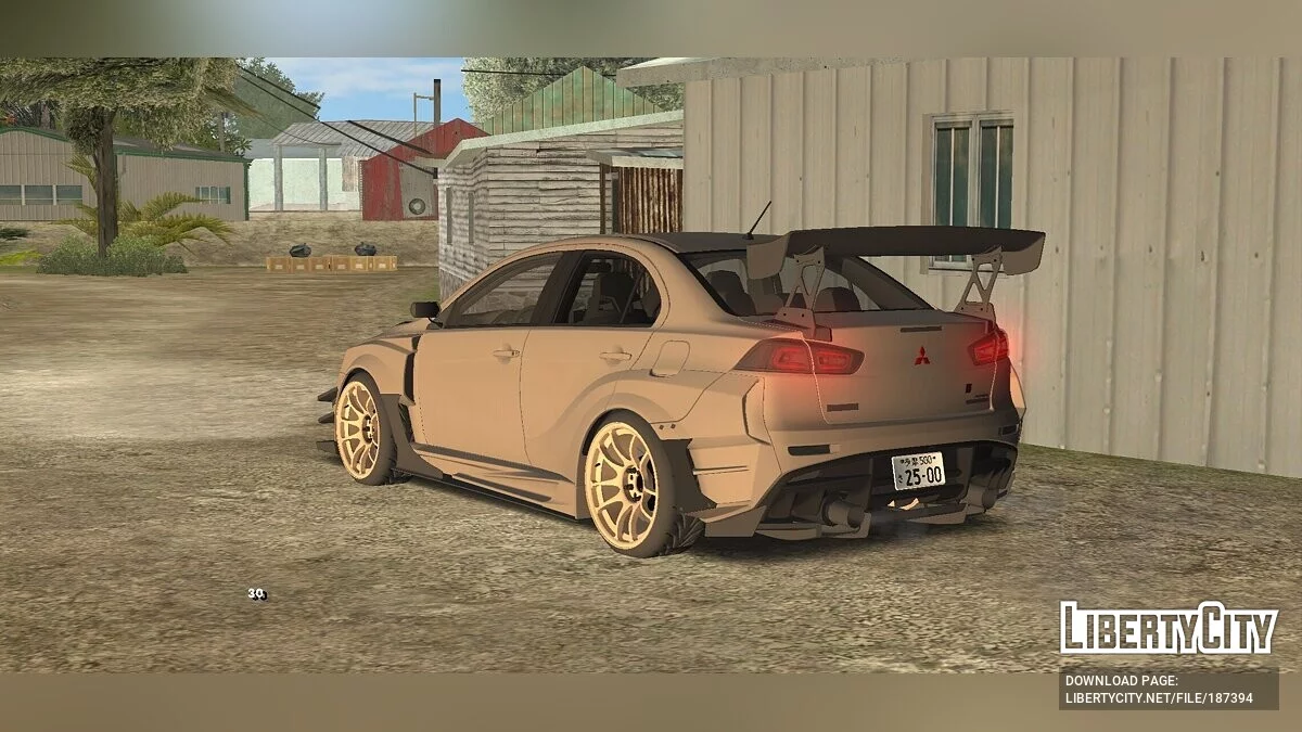 Mitsubishi Lancer Evolution Varis (только DFF) / GTA San Andreas (iOS, Android)