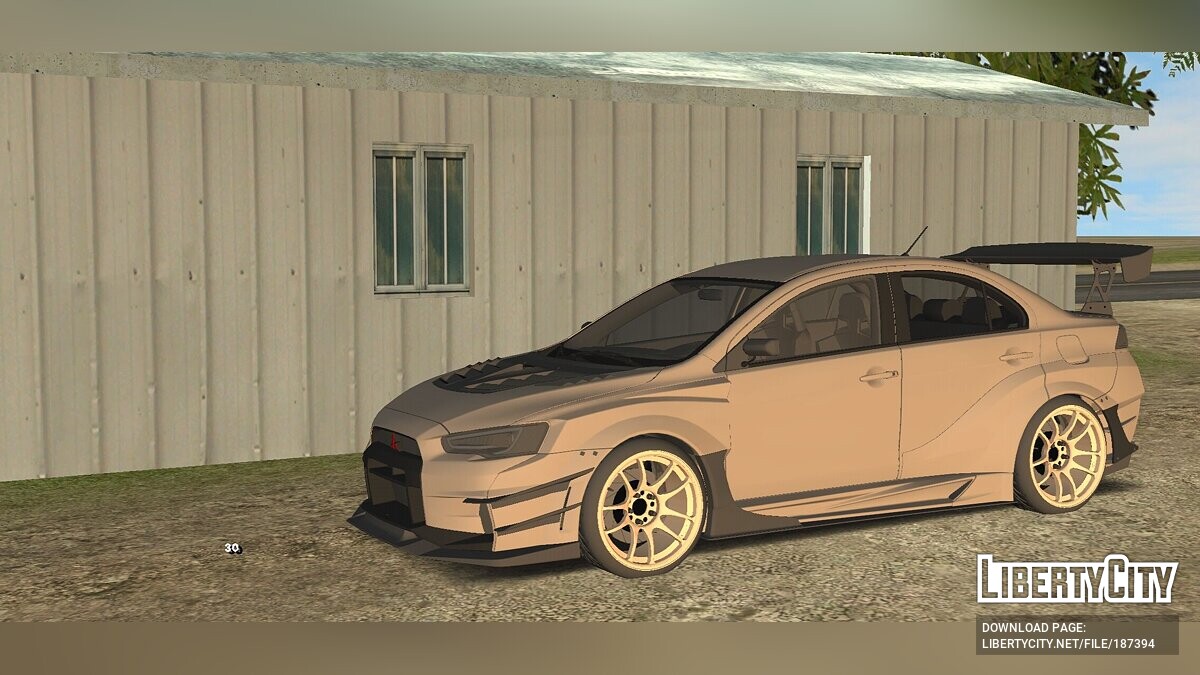 Mitsubishi Lancer Evolution Varis (только DFF) для GTA San Andreas (iOS, Android) - Картинка #1