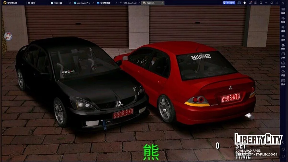 2007 Mitsubishi Lancer Ralliart / GTA San Andreas (iOS, Android)