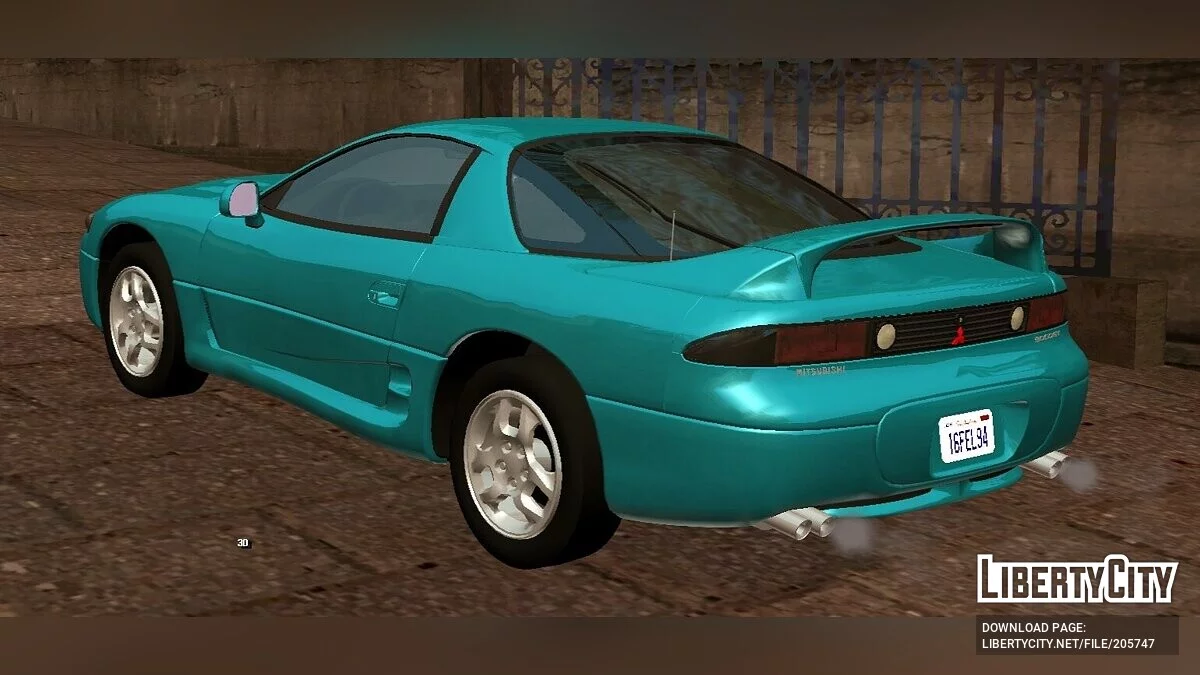 Mitsubishi 3000GT '99 (только DFF) / GTA San Andreas (iOS, Android)