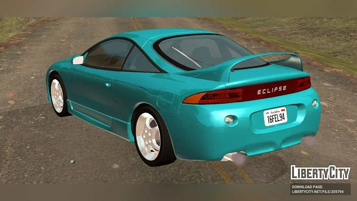 Mitsubishi Eclipse GSX '99 (только DFF) / GTA San Andreas (iOS, Android)
