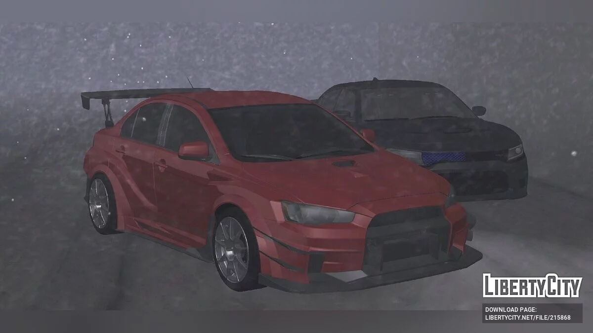 Mitsubishi Lancer X / GTA San Andreas (iOS, Android)