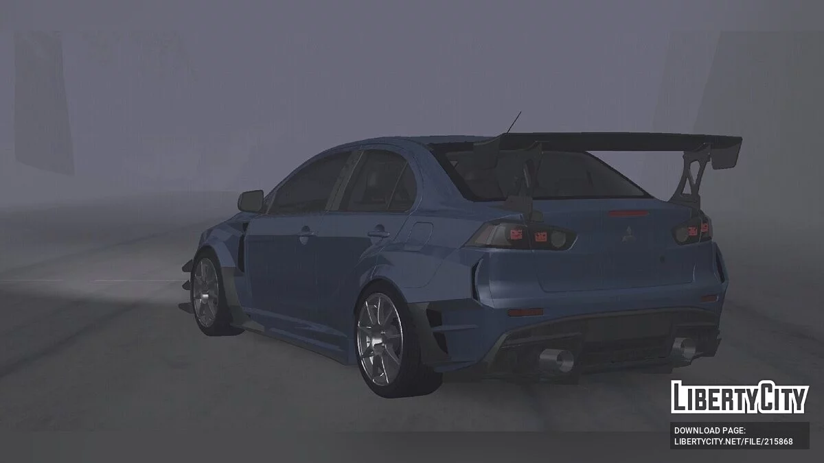 Mitsubishi Lancer X / GTA San Andreas (iOS, Android)