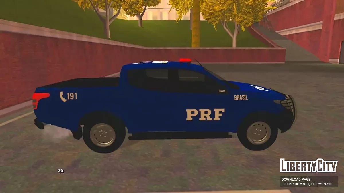 Mitsubishi L200 Polícia PRF GRR Grupo de Resposta Rápida / GTA San Andreas (iOS, Android)