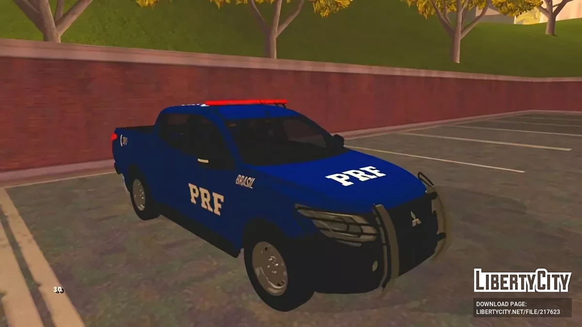 Mitsubishi L200 Polícia PRF GRR Grupo de Resposta Rápida / GTA San Andreas (iOS, Android)
