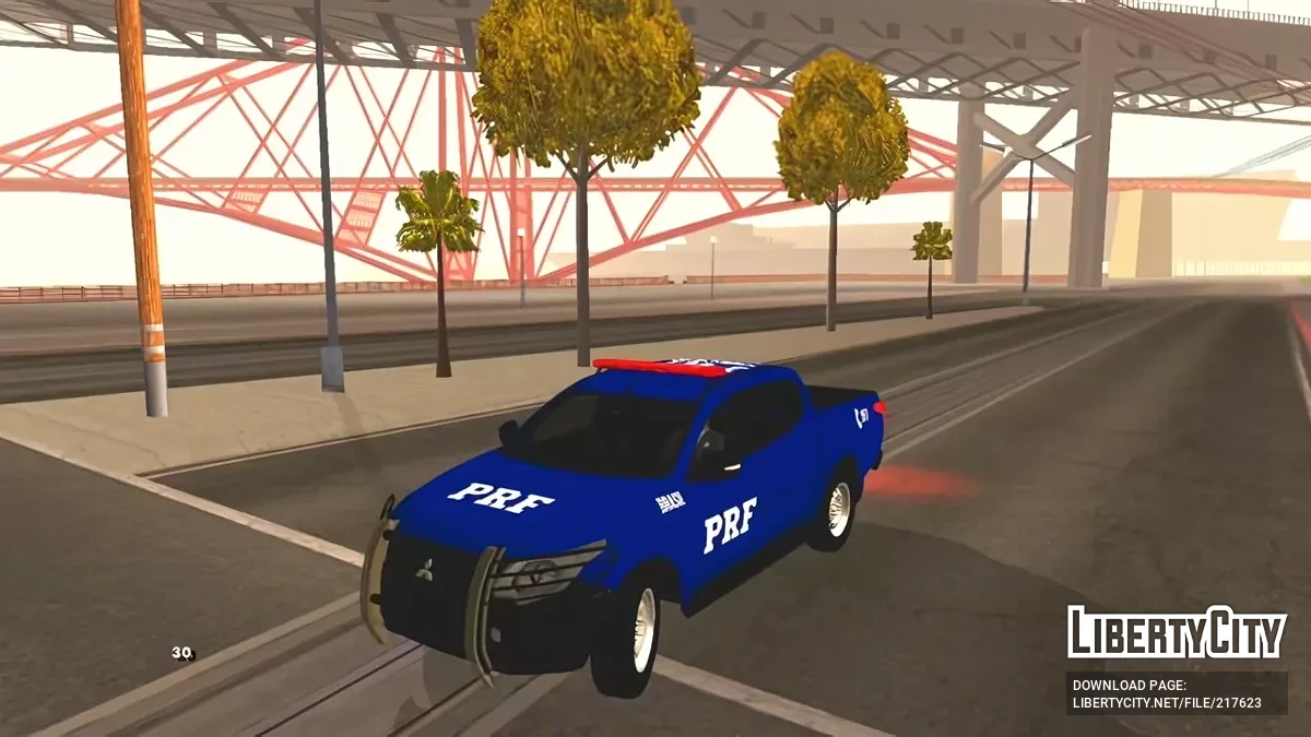 Mitsubishi L200 Polícia PRF GRR Grupo de Resposta Rápida / GTA San Andreas (iOS, Android)