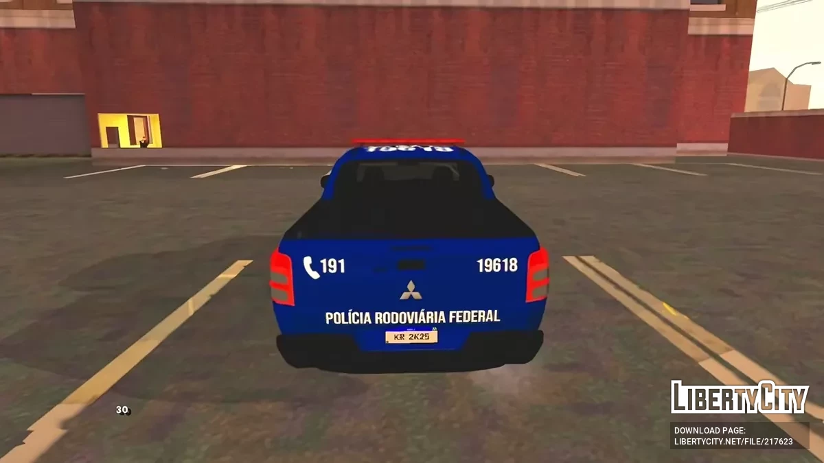Mitsubishi L200 Polícia PRF GRR Grupo de Resposta Rápida / GTA San Andreas (iOS, Android)