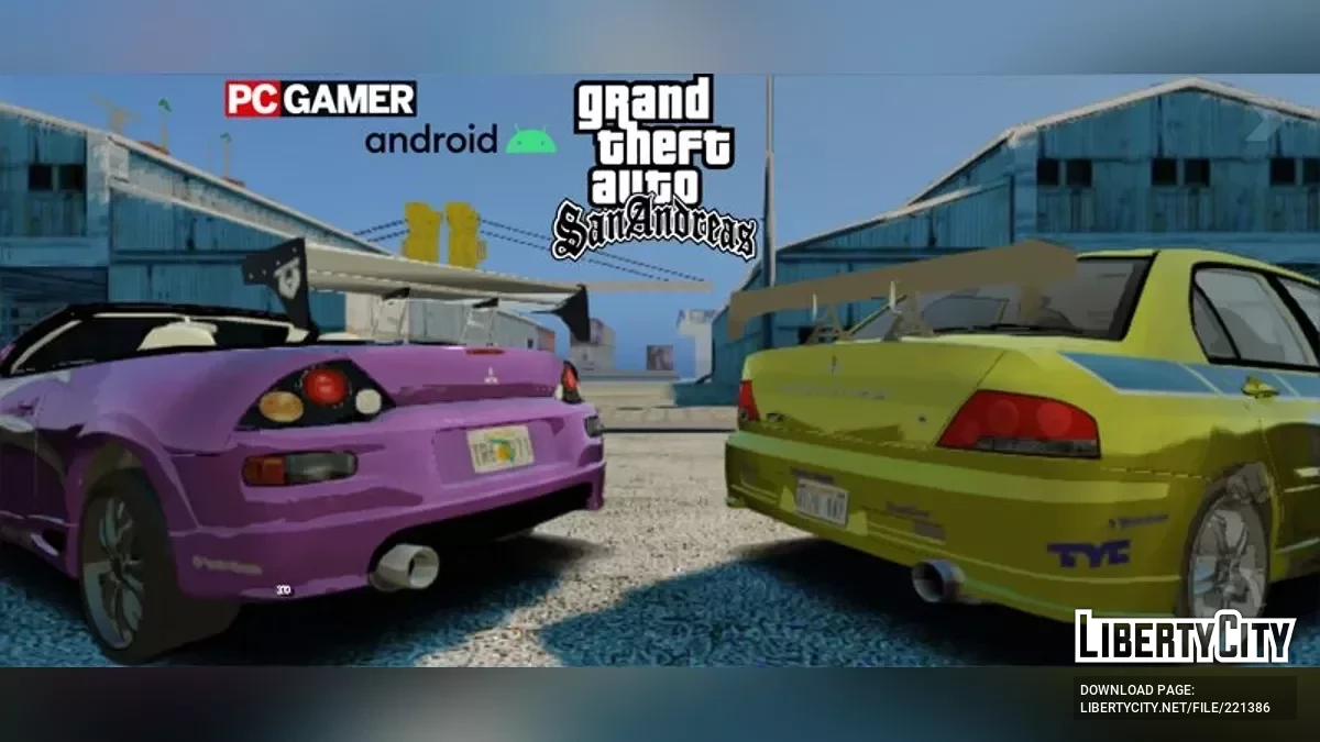 Mitsubishi Eclipse 2002 Spyder / GTA San Andreas (iOS, Android)