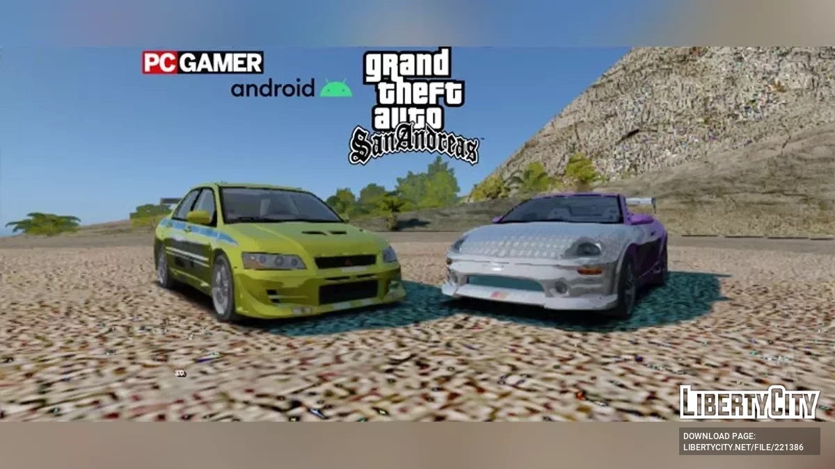 Mitsubishi Eclipse 2002 Spyder / GTA San Andreas (iOS, Android)