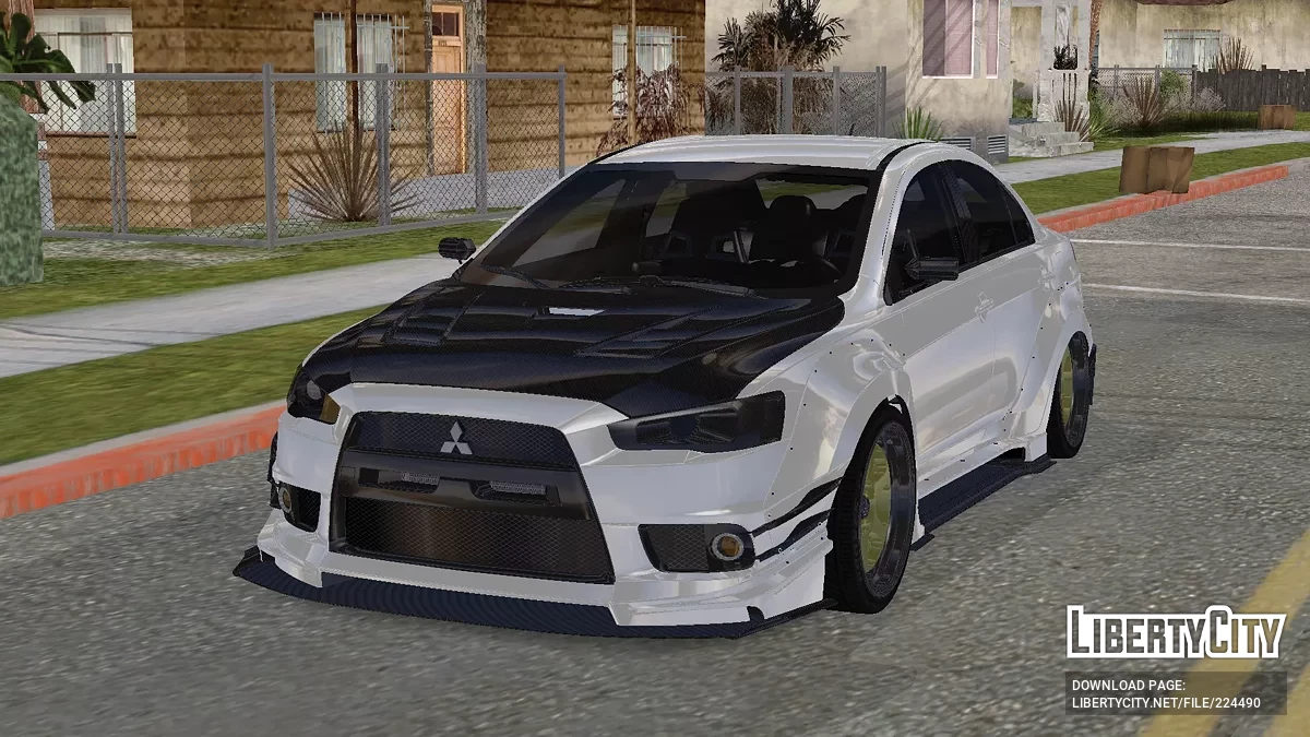 Mitsubishi Lancer Evolution X Kevmannz (Android/PC) / GTA San Andreas (iOS, Android)