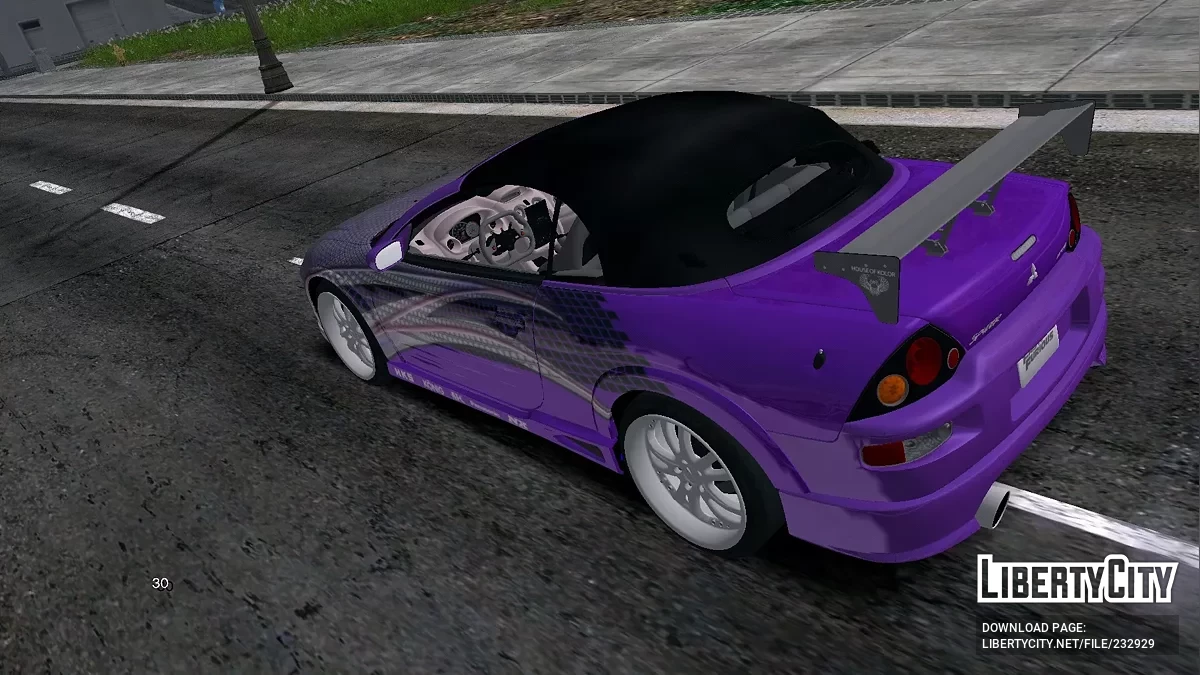 2003 Mitsubishi Eclipse Spyder GTS / GTA San Andreas (iOS, Android)