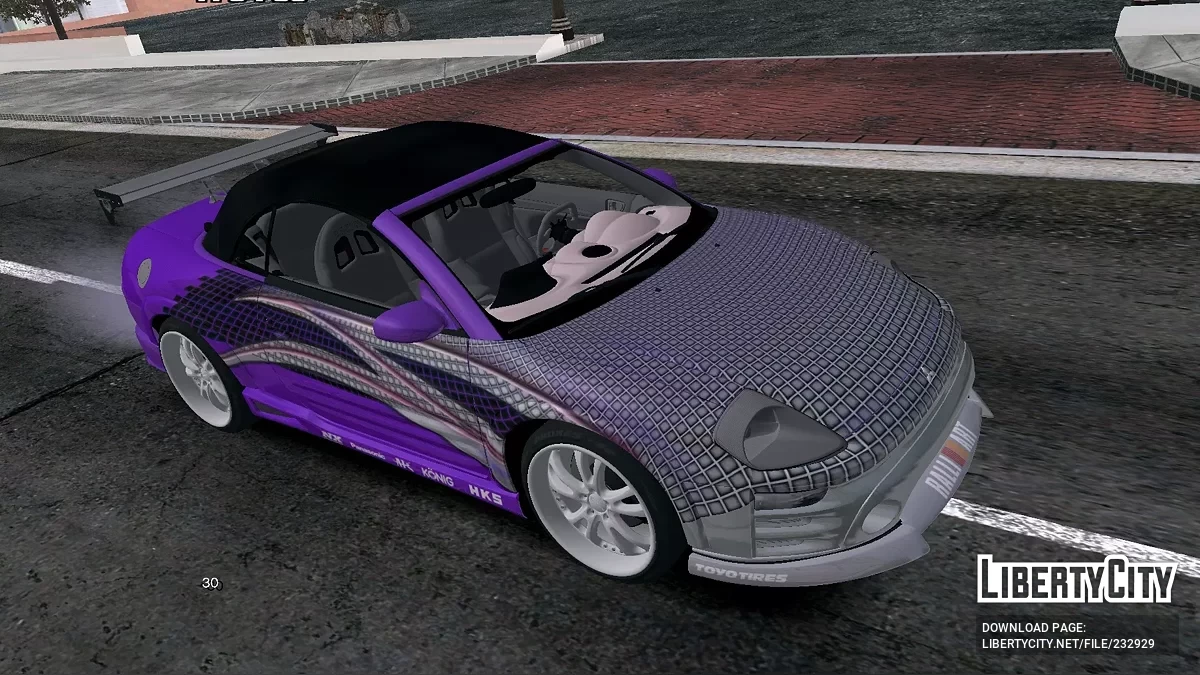 2003 Mitsubishi Eclipse Spyder GTS / GTA San Andreas (iOS, Android)
