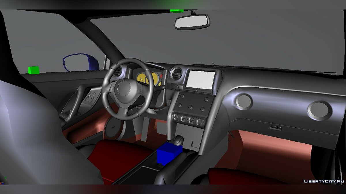 Nissan GT-R[R35] Spec V для GTA San Andreas (iOS, Android) - Картинка #3