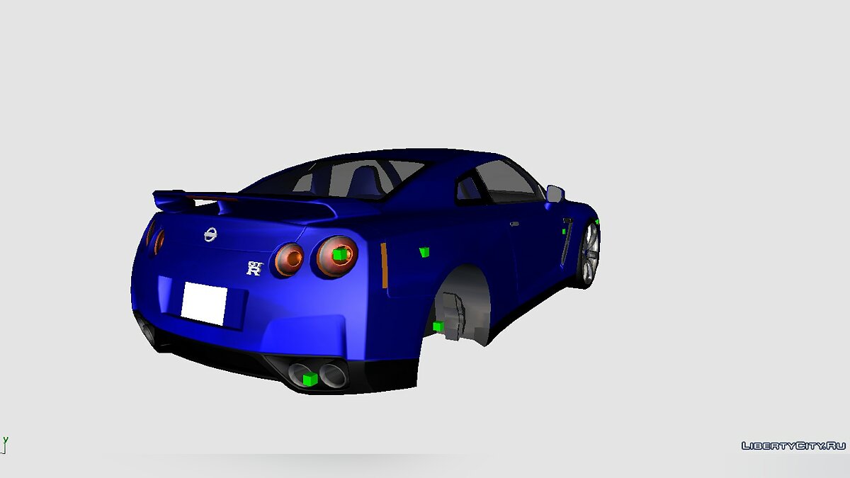 Nissan GT-R[R35] Spec V для GTA San Andreas (iOS, Android) - Картинка #2