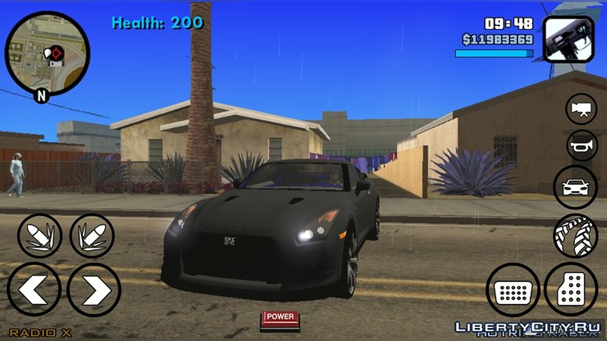 Nissan GT-R[R35] Spec V для GTA San Andreas (iOS, Android) - Картинка #1