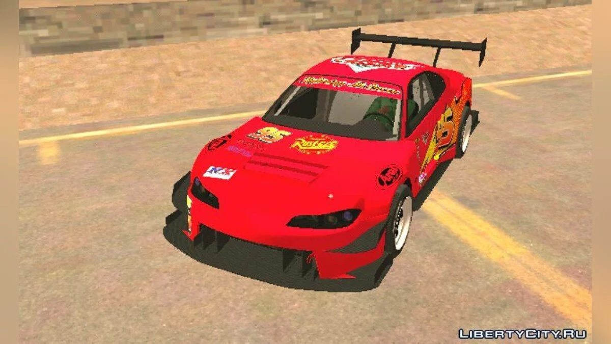 Nissan Silvia S15 Hillclimb Pack Series / GTA San Andreas (iOS, Android)