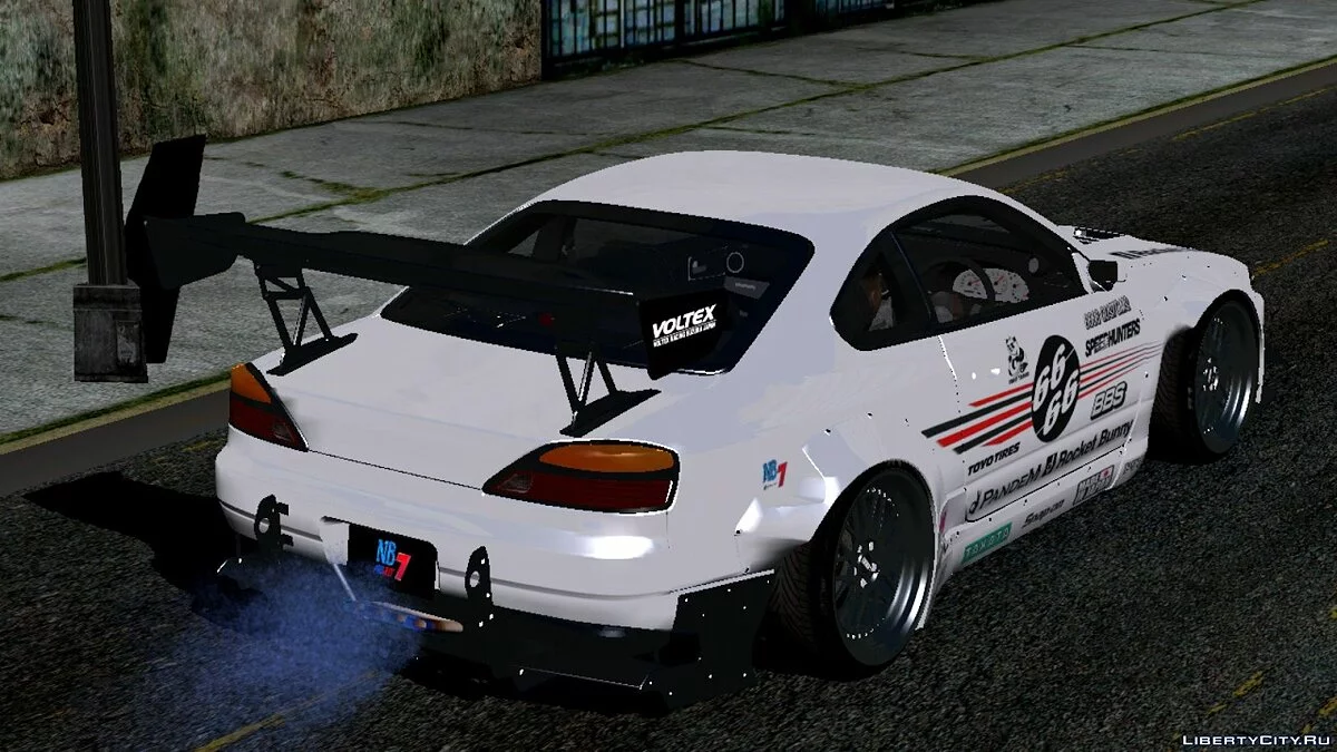 [REL ANDROID] Nissan Silvia S15 Spec-R Rocket Bunny 2002 / GTA San Andreas (iOS, Android)