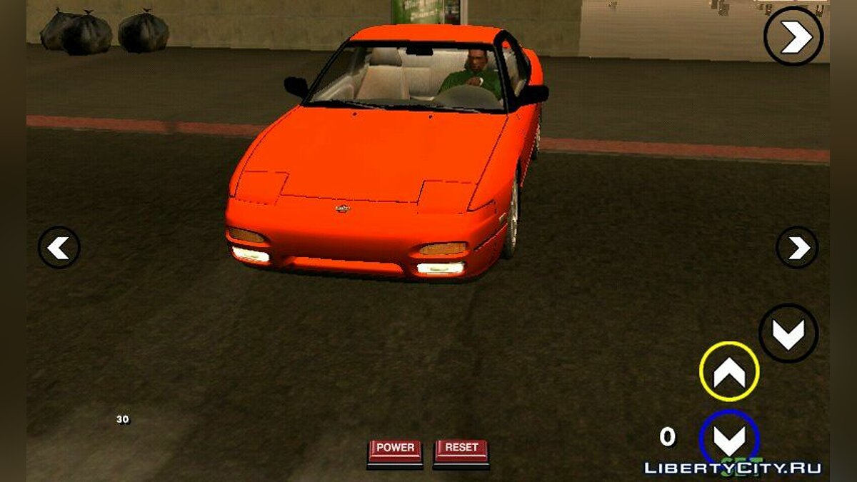 Тюнингуемый Nissan 240sx для GTA San Andreas (iOS, Android) - Картинка #1