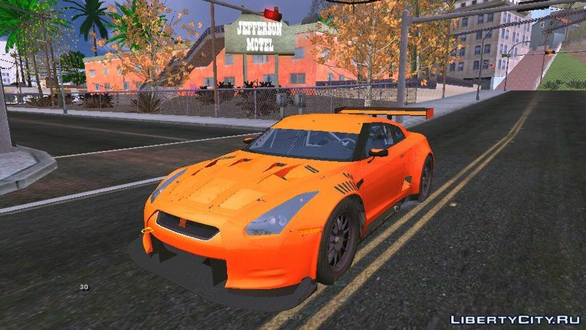 Скачать Nissan GTR Rocket Bunny для GTA San Andreas (iOS, Android)