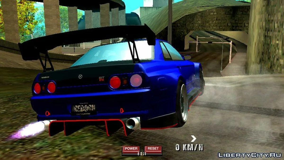 Nissan GTR R32 Drift / GTA San Andreas (iOS, Android)