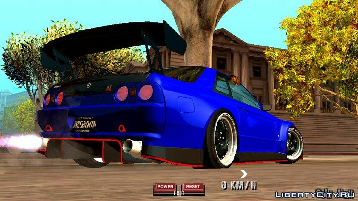 Скачать Nissan GTR R32 Drift для GTA San Andreas (iOS, Android)