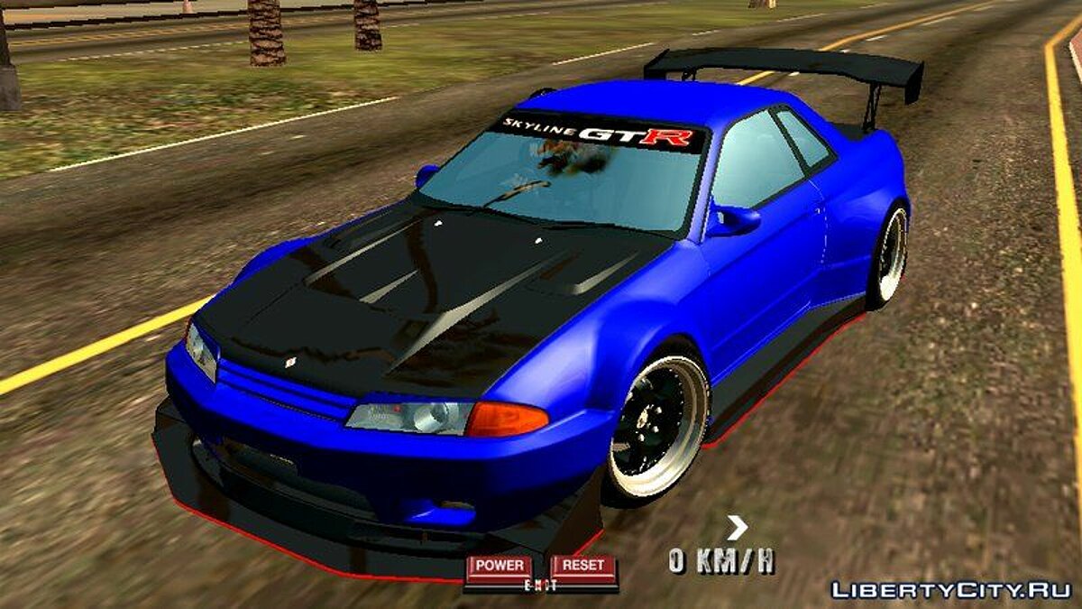 Скачать Nissan GTR R32 Drift для GTA San Andreas (iOS, Android)