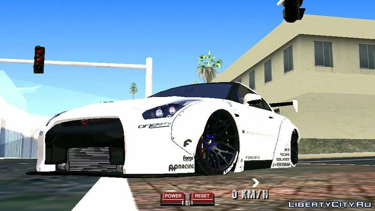 Nissan GTR R35 Liberty Walk / GTA San Andreas (iOS, Android)