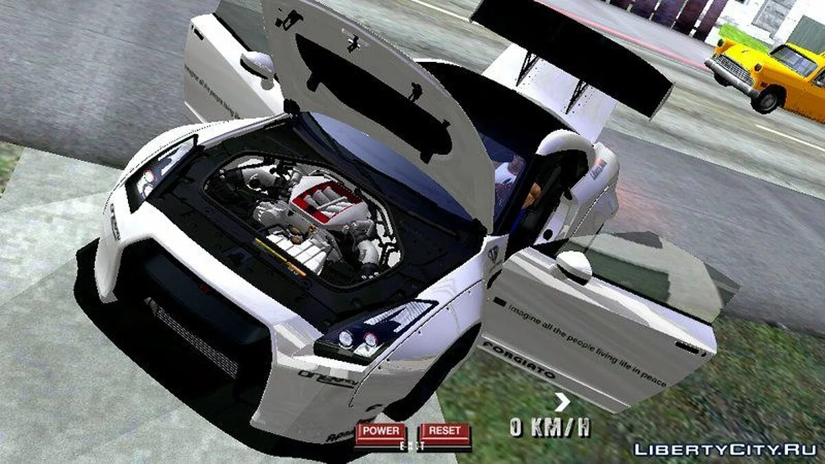 Nissan GTR R35 Liberty Walk / GTA San Andreas (iOS, Android)