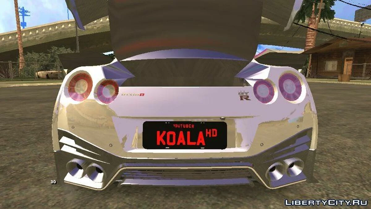 Nissan GTR R35 Nismo / GTA San Andreas (iOS, Android)