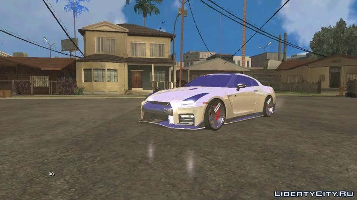 Nissan GTR R35 Nismo / GTA San Andreas (iOS, Android)