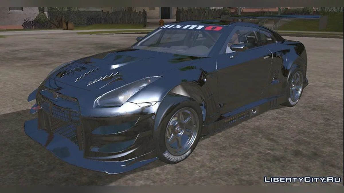 2014 Nissan GT-R R35 GT3 / GTA San Andreas (iOS, Android)