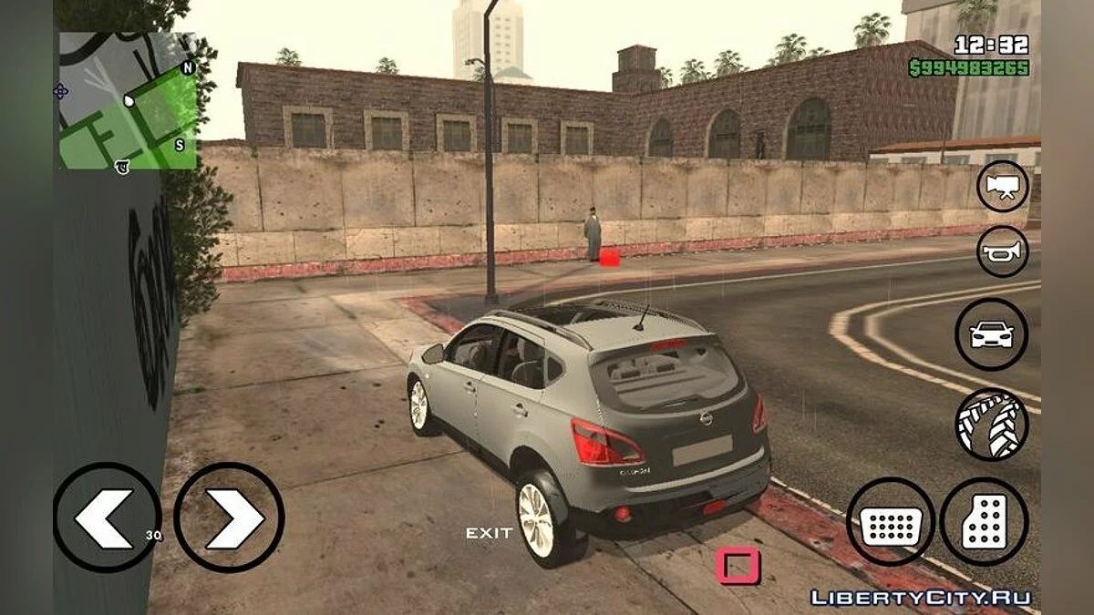 Nissan Qashqai (только DFF) / GTA San Andreas (iOS, Android)