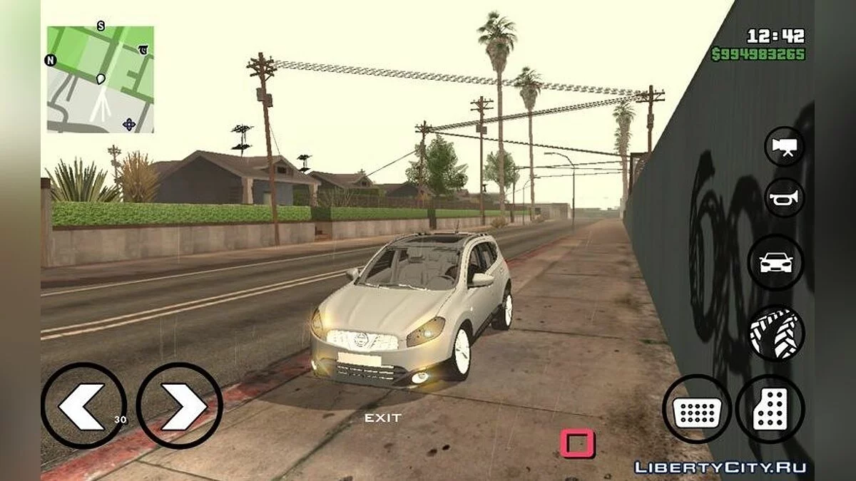 Nissan Qashqai (только DFF) / GTA San Andreas (iOS, Android)