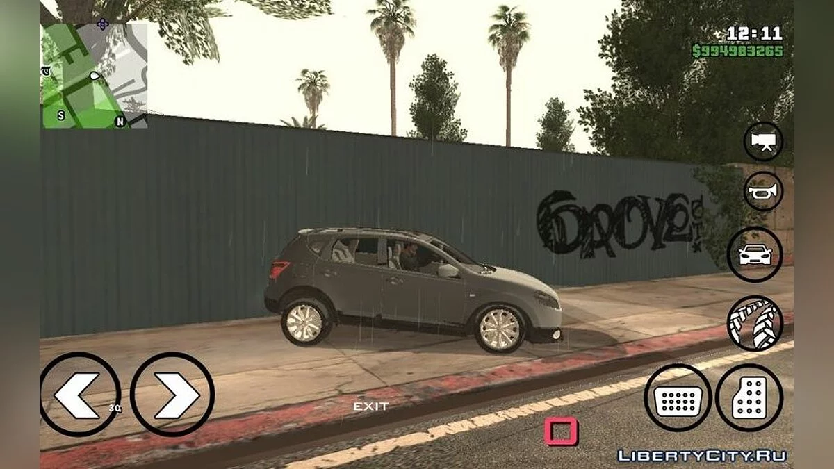 Nissan Qashqai (только DFF) / GTA San Andreas (iOS, Android)