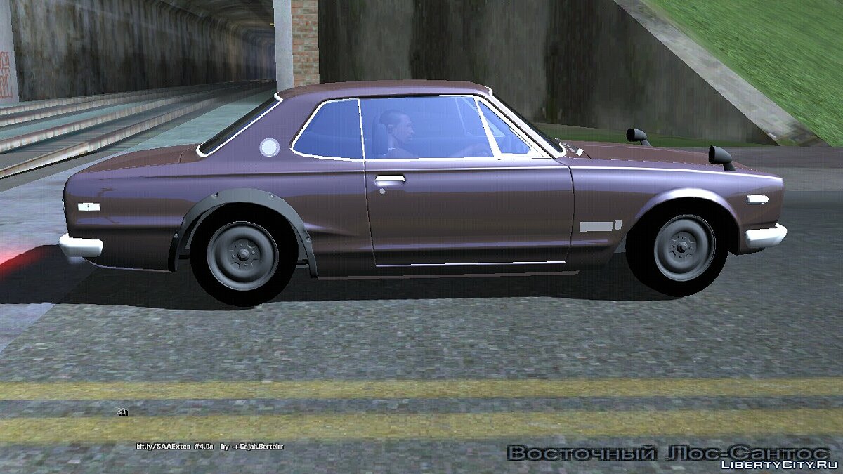 Nissan Skyline 2000 GT-R для GTA San Andreas (iOS, Android) - Картинка #3