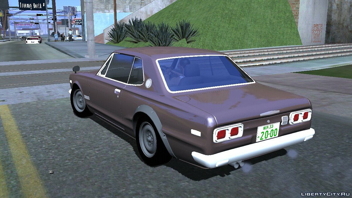 Nissan Skyline 2000 GT-R для GTA San Andreas (iOS, Android) - Картинка #2